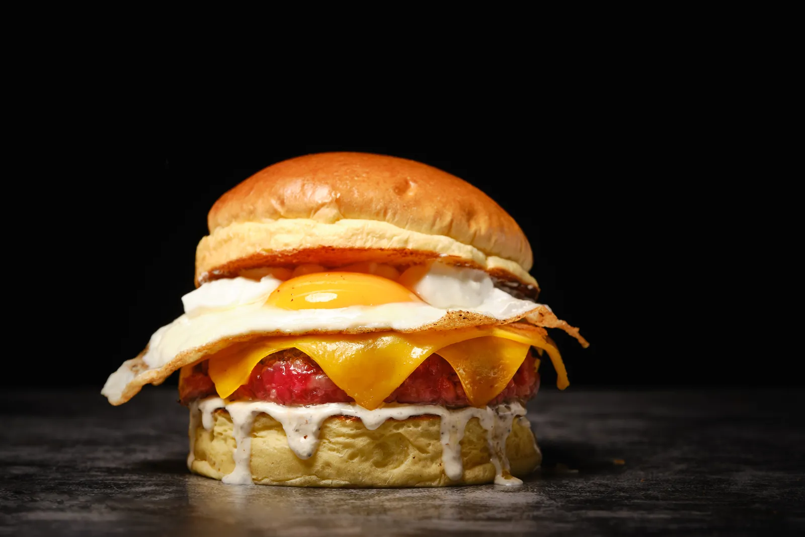 Hamburguesa con huevo